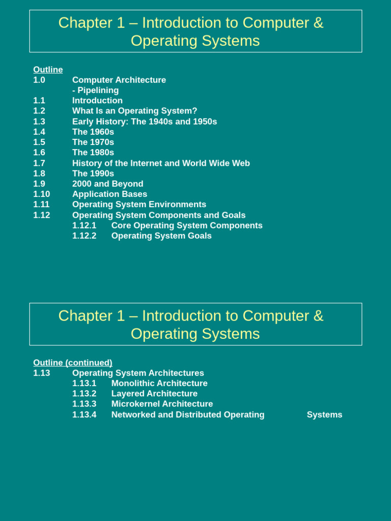 OS3e 01 | PDF | Operating System | Kernel (Operating System)