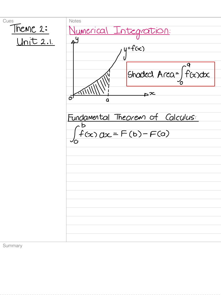 Theme 2 - Numerical Integration - 20180815 - 093954 | PDF