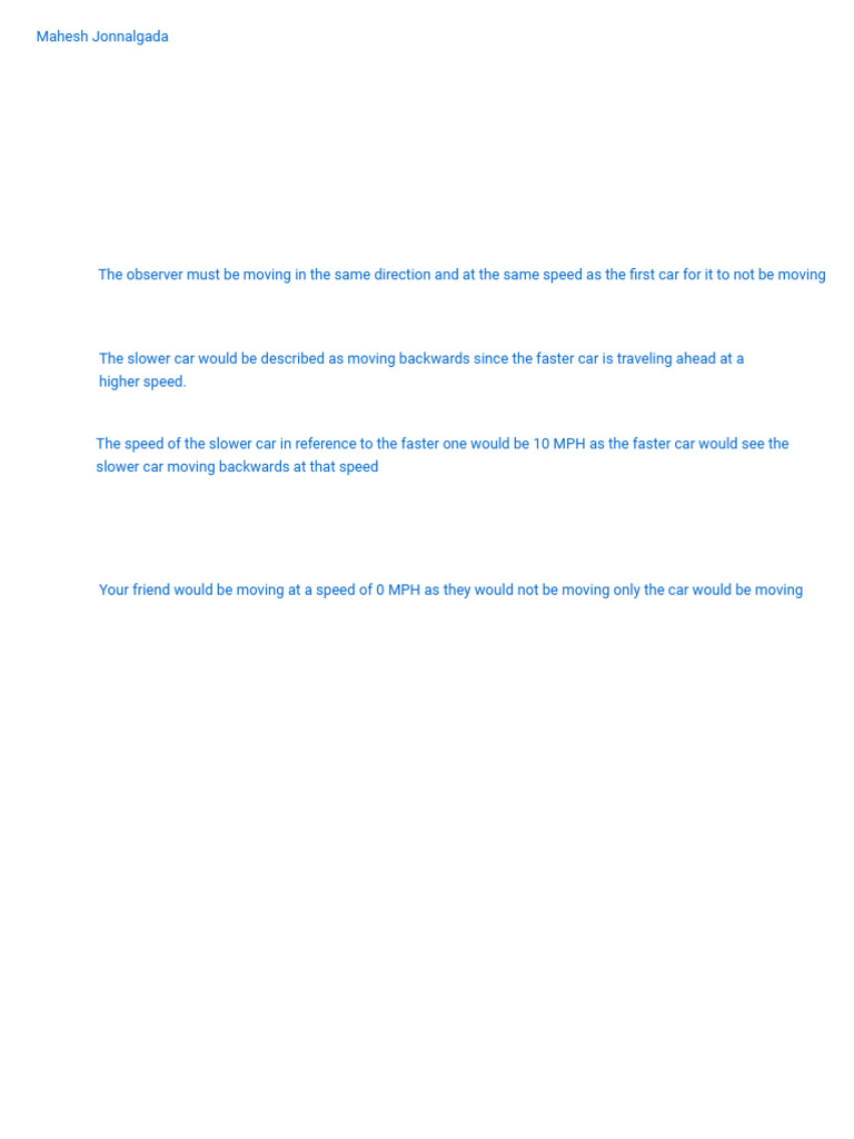 Kami Export - Mahesh Jonnalgada - Kinematics 1L1 - Homework | PDF