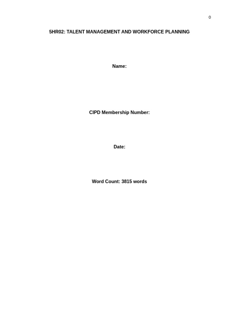 5HR02 Name Rev1 | PDF | Employee Retention | Employment