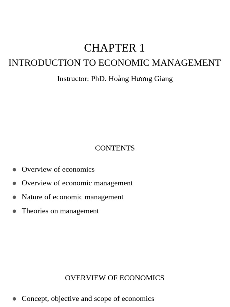 Chapter 1 - EM | PDF | Economics | Keynesian Economics