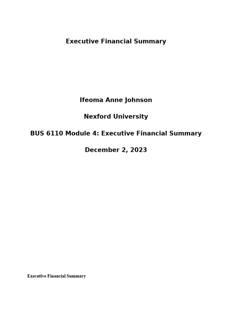 Internal Rate of Return Analysis Summary | PDF | Internal Rate Of ...