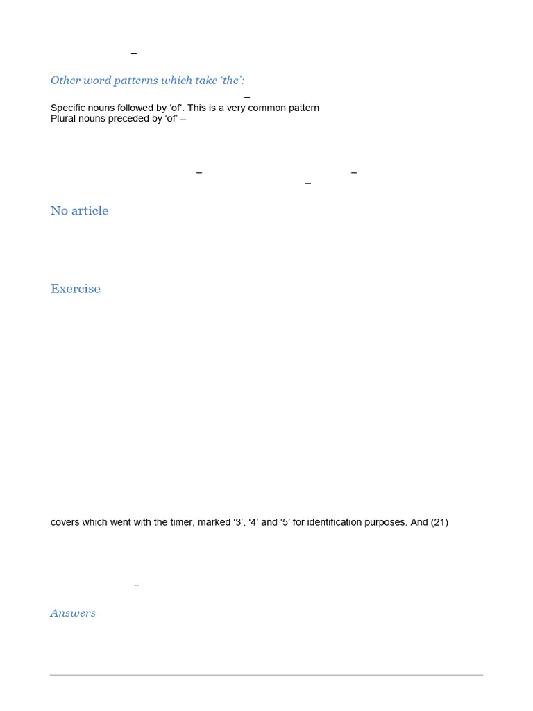 Mastering English Articles: A Guide | PDF | Grammatical Number | Plural
