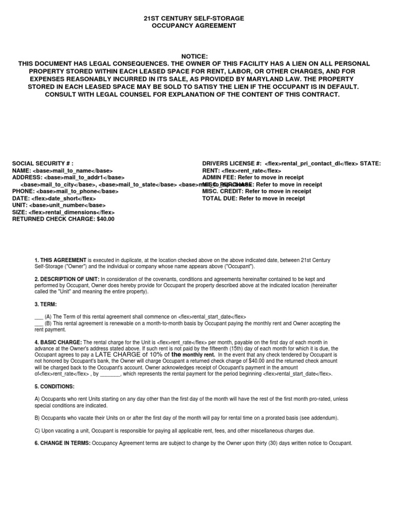 MD Lease | PDF | Lease | Indemnity