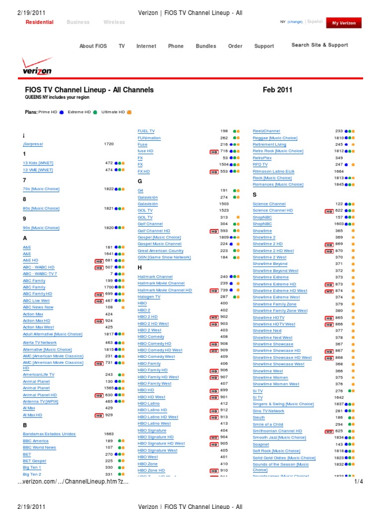 Verizon Fios Tv Channels Elindatomoc