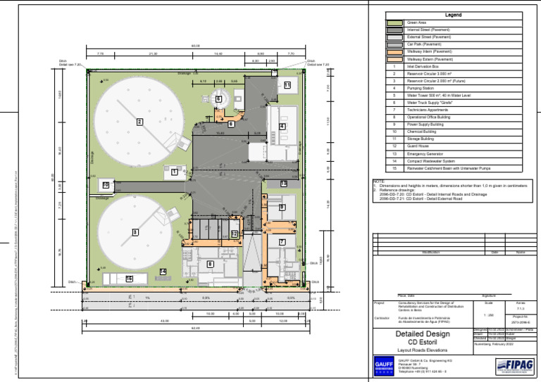 Beira Water Distribution Center Layout | PDF | Drainage Basin | Fresh Water