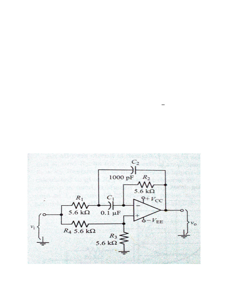Notch Filter Frequency Response Analysis | PDF