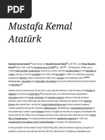 Atatürk's Key Reforms in Turkey | PDF | Mustafa Kemal Atatürk | Turkey