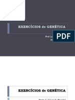 Exercícios de Genética - Grupos Sanguíneos