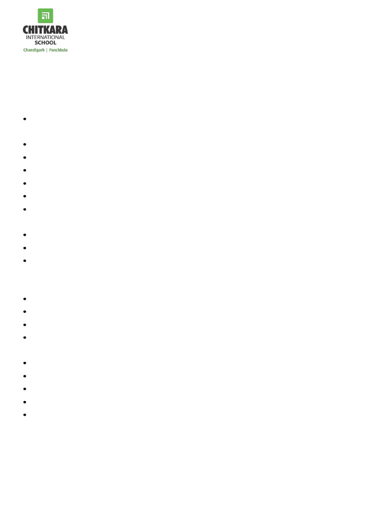 Grade 6 Final Term Syllabus 2023-24 | PDF | Language Mechanics | Syntax