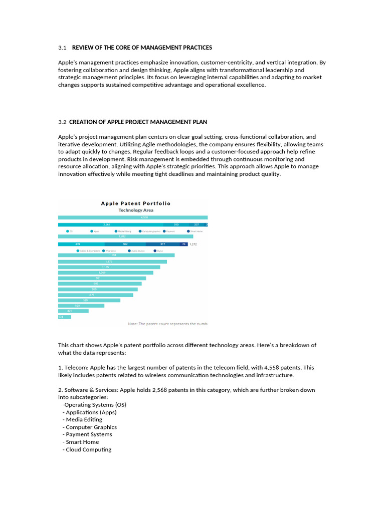 Apple Management Practices and Innovation | PDF | Apple Inc ...