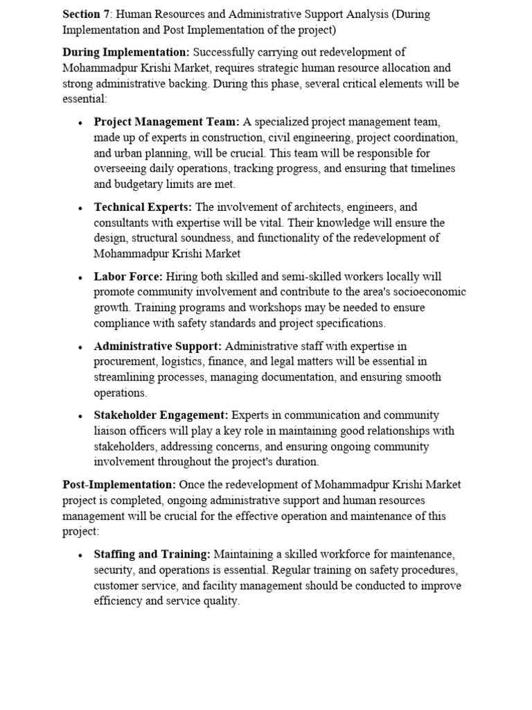 Section 7 | PDF | Human Resources | Project Management
