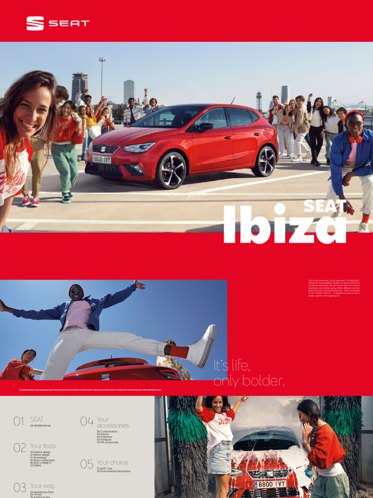 Seat Ibiza Range Brochure 2024 | PDF | Android (Operating System) | Traffic