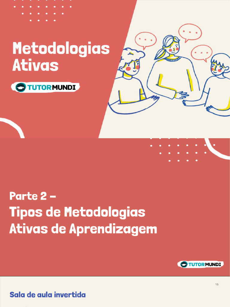 Tipos de Metodologias Ativas de Aprendizagem | PDF