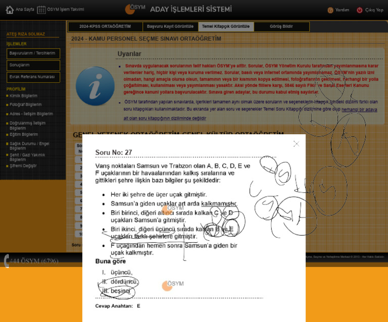 ADAY I LEMLERI SISTEMI visual data 7