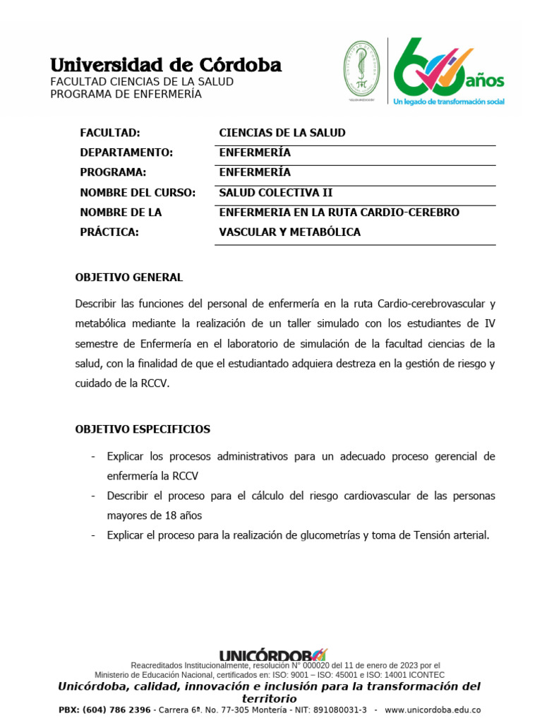 Fdoc 090 Guia Lab RCCV-M | PDF | Diabetes | Hipertensión