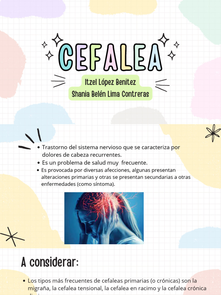 Cefalea 20241114 061504 0000 | PDF | Dolor de cabeza | Migraña