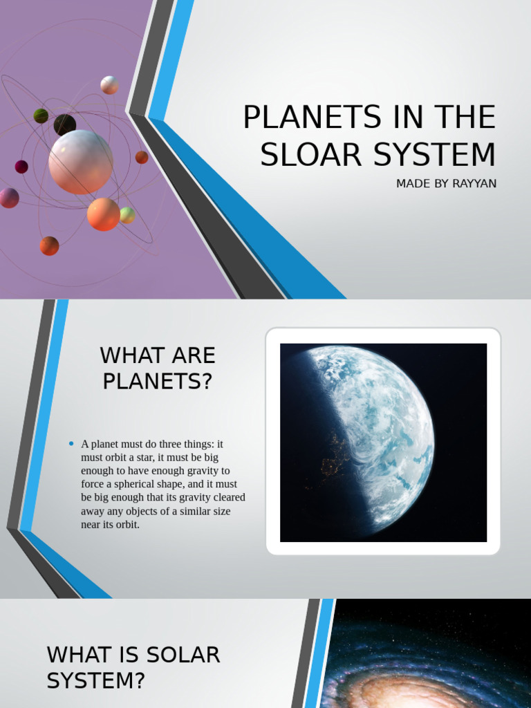 Presentation 6999999999 | PDF | Planets | Solar System