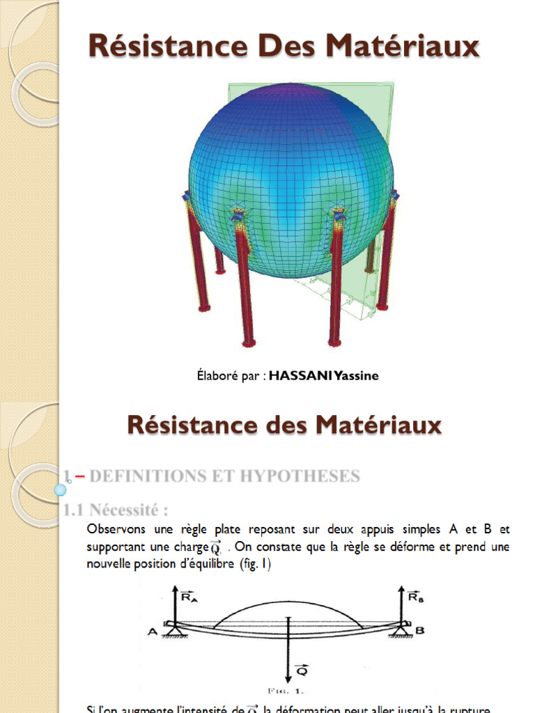 Résistance des Matériaux et Isotropie | PDF | Résistance des matériaux ...