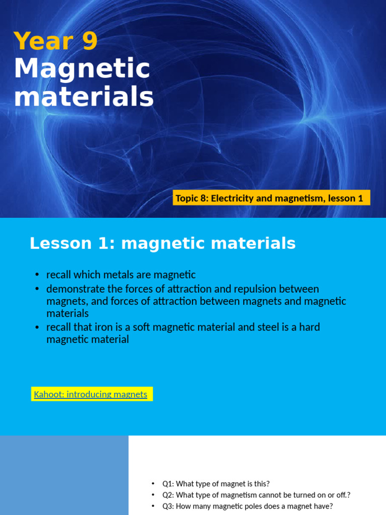 Understanding Magnetic Materials | PDF | Magnetism | Magnet
