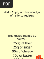Year 6 Maths: Cake Problem Solving | PDF | Cakes | Pancake