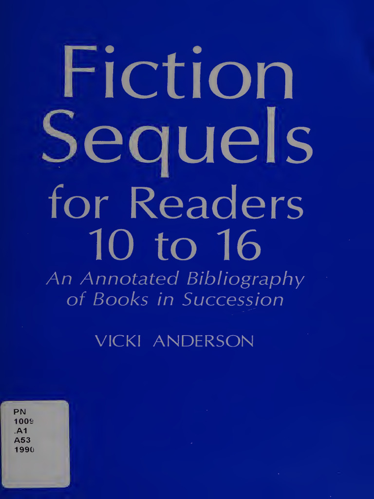 Fiction Sequels For Readers 10 16 - Vicki Anderson | PDF