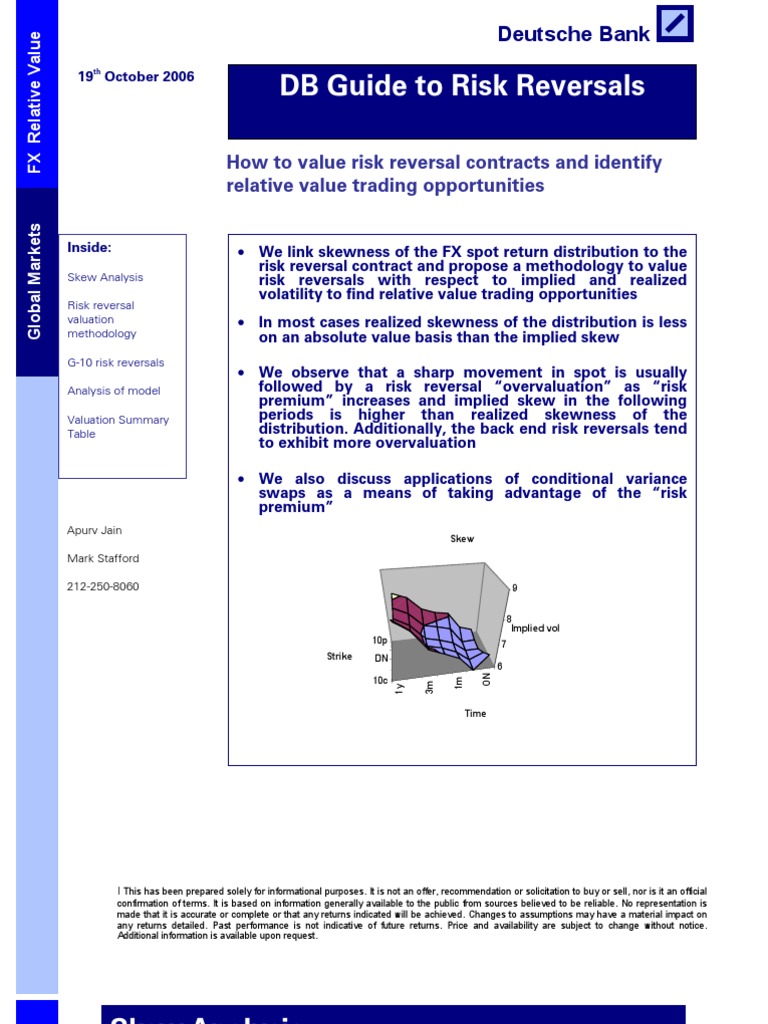 Skew Guide | PDF | Greeks (Finance) | Moneyness