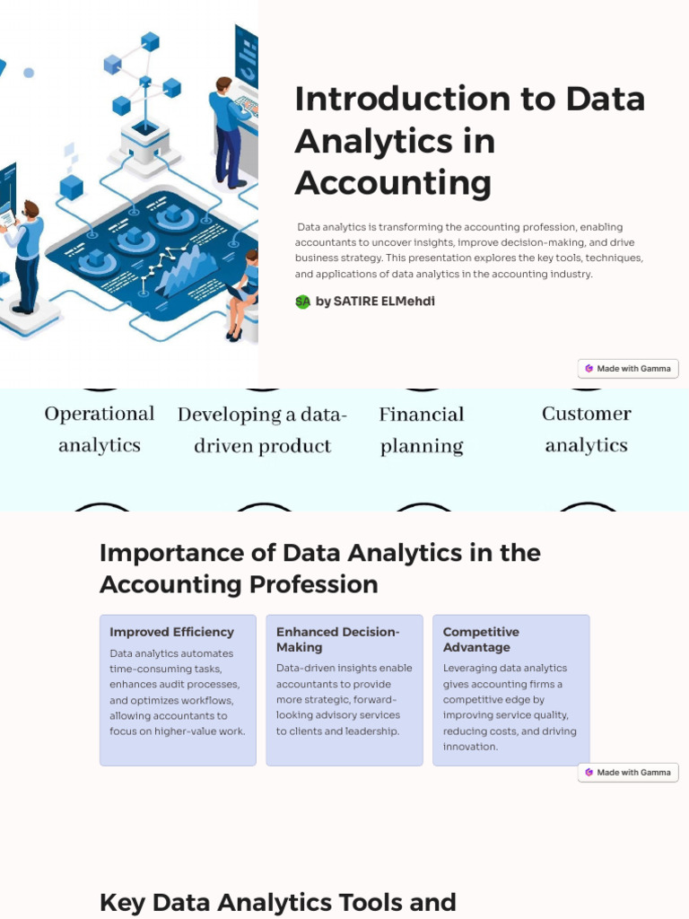 Introduction To Data Analytics in Accounting | PDF | Analytics | Data ...