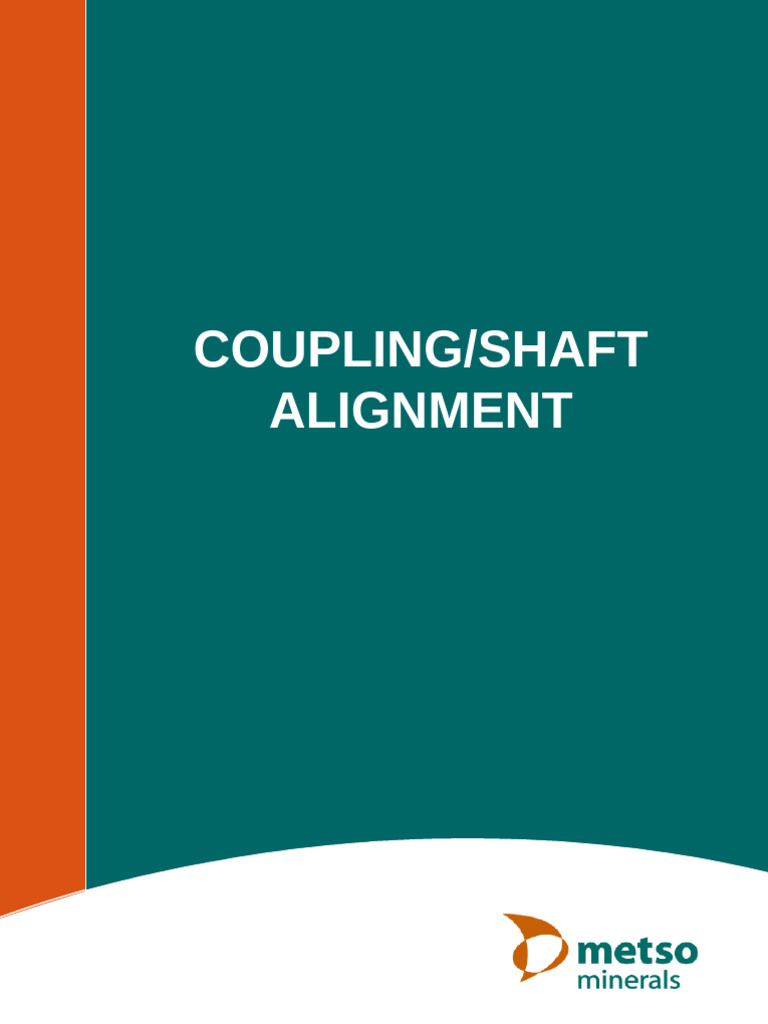 Coupling and Shaft Alignment Guide | PDF | Gear | Mechanical Engineering