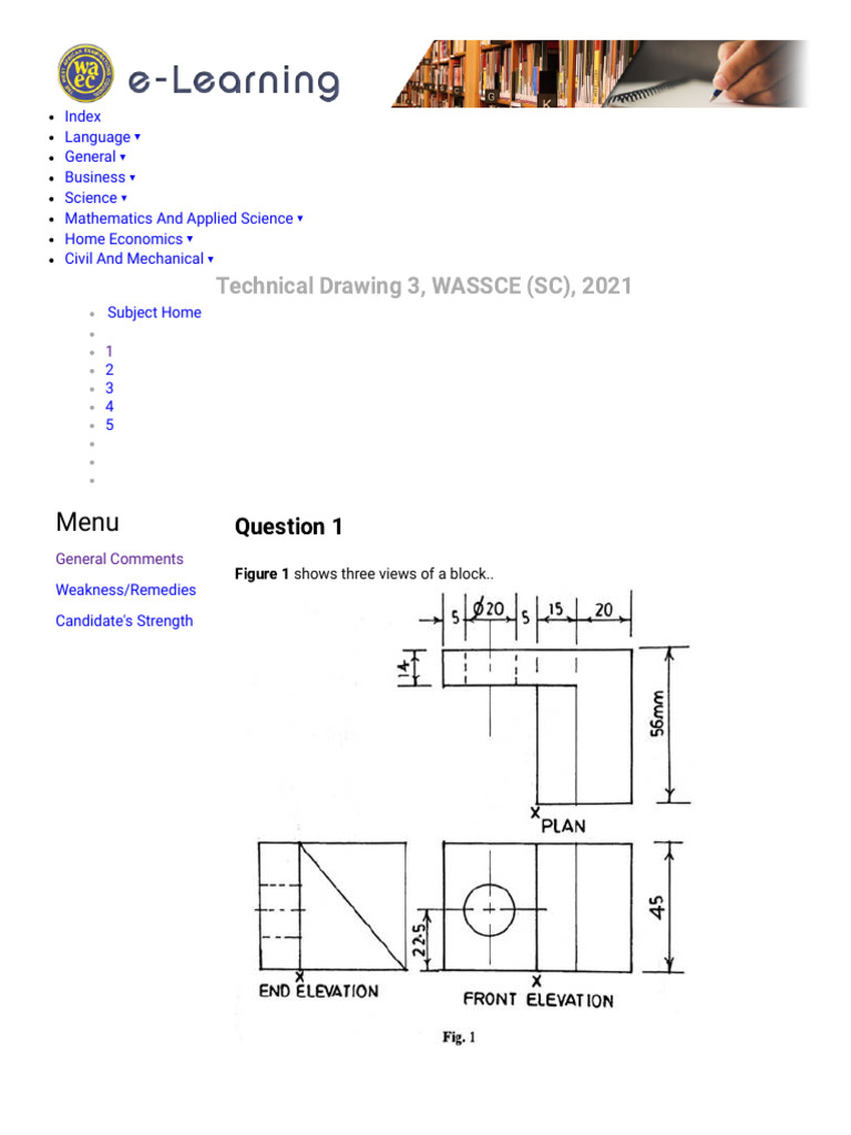 Isometric Drawing Techniques for WAEC | PDF