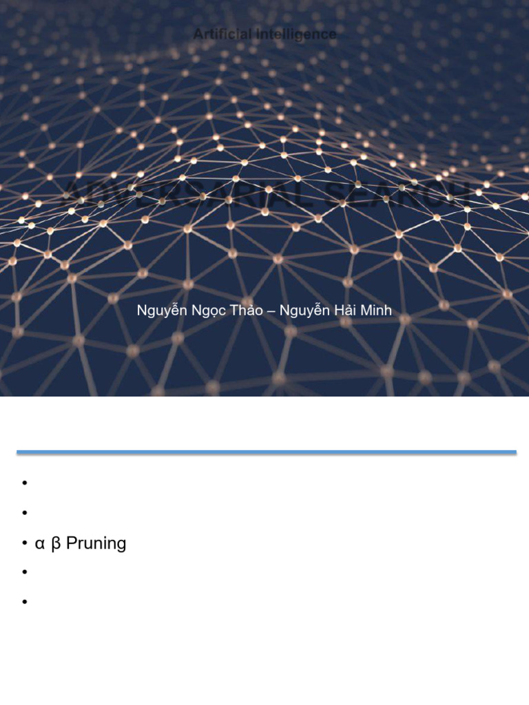 Adversarial Search in AI Games | PDF | Applied Mathematics