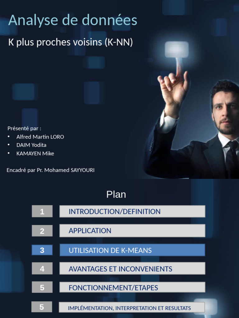 Classification par K plus proches voisins | PDF | Apprentissage ...