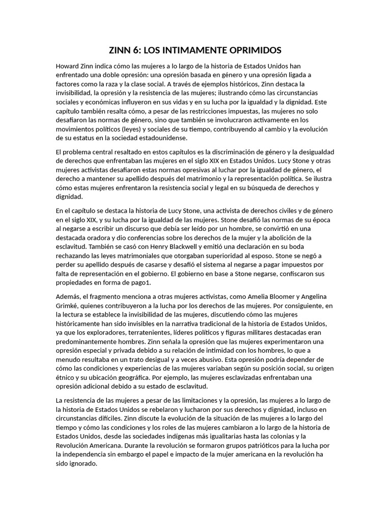 Mujeres en la lucha por igualdad histórica | PDF | Justicia | Crimen y ...
