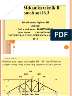 Tugas Mekanika Teknik II