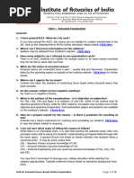 IFOA Exam Registration and Fees Guide | PDF