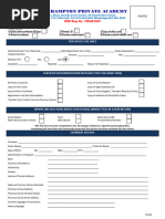 DSWD 4Ps Beneficiary Data Update Request Form Page 1 | PDF