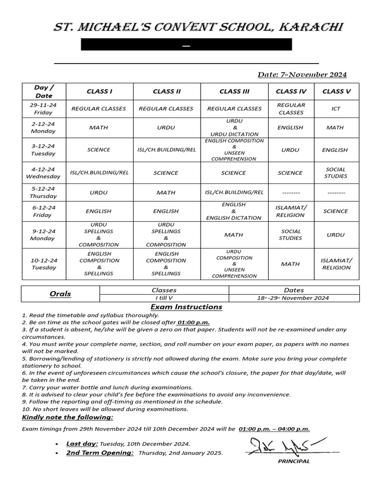 St Michael S Information Desk
