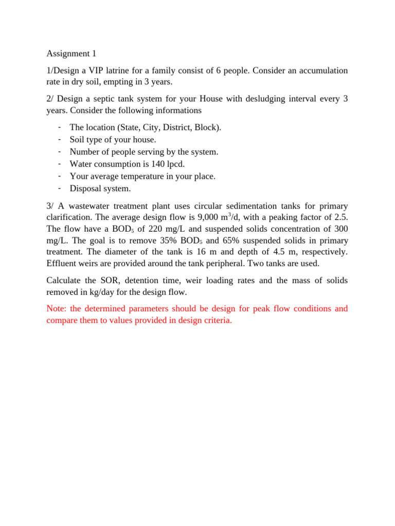 VIP Latrine and Septic Tank Design Guide | PDF | Home & Garden ...