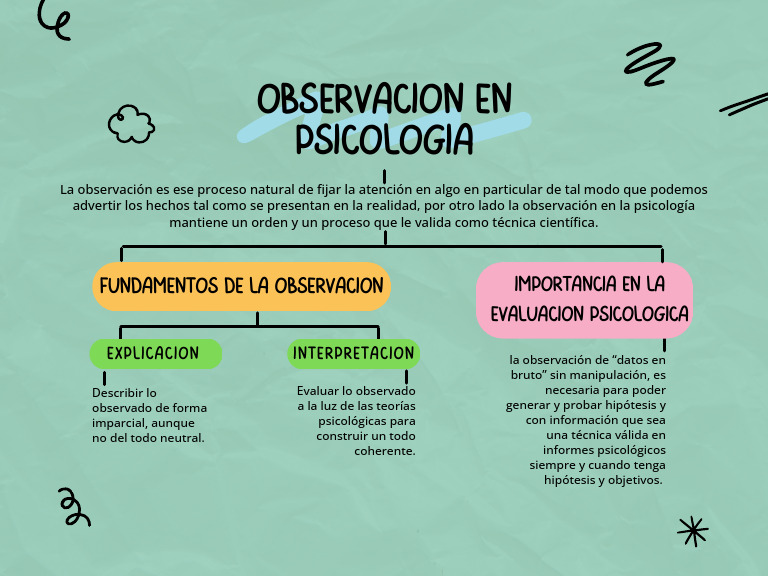 ORGANIZADOR VISUAL, Observacion en La Psicologia | PDF