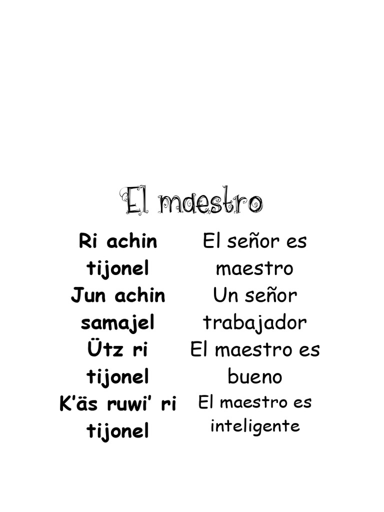 Joselyn Rima en Kaqchikel | PDF | Arte | Poesía