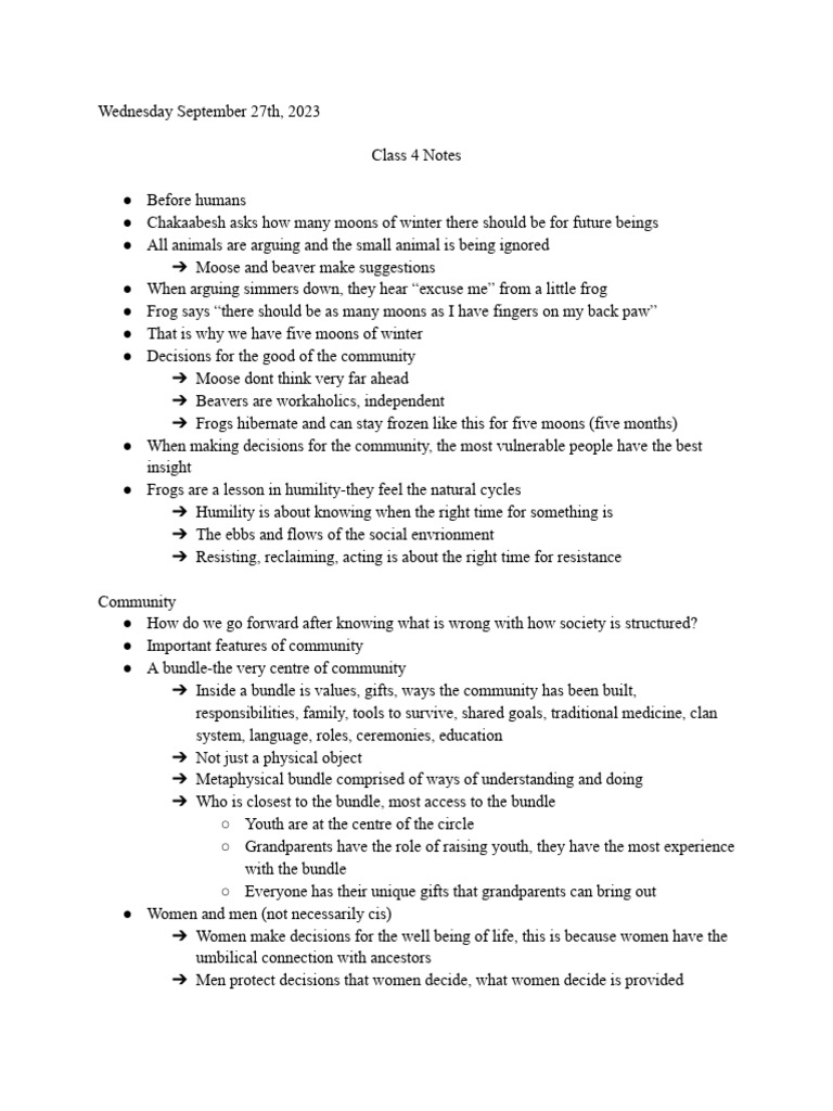 SOCI 2630 Class 4 Notes | PDF | Social Psychology
