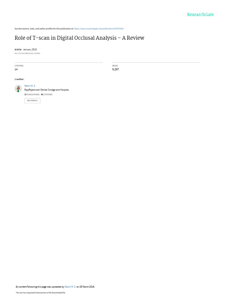 20 Tscan IJRRD | PDF | Dental Implant | Orthodontics