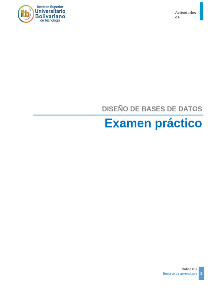 Clase Practica 1 | PDF | SQL | Bases de datos