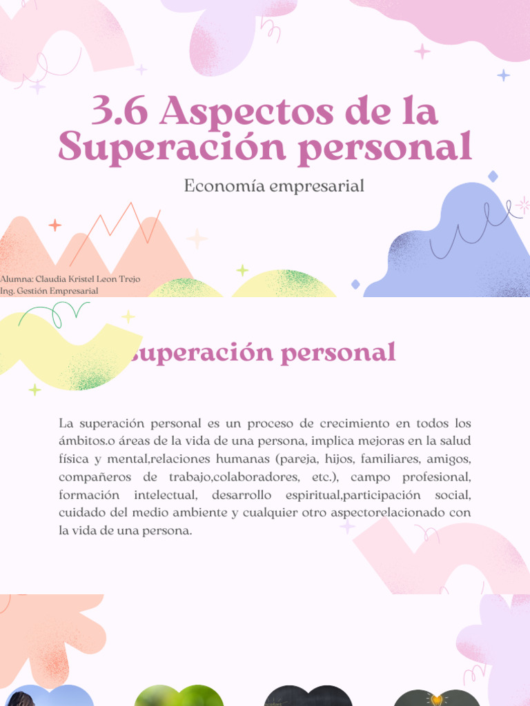 Aspectos de la Superación Personal | PDF | Relaciones personales ...