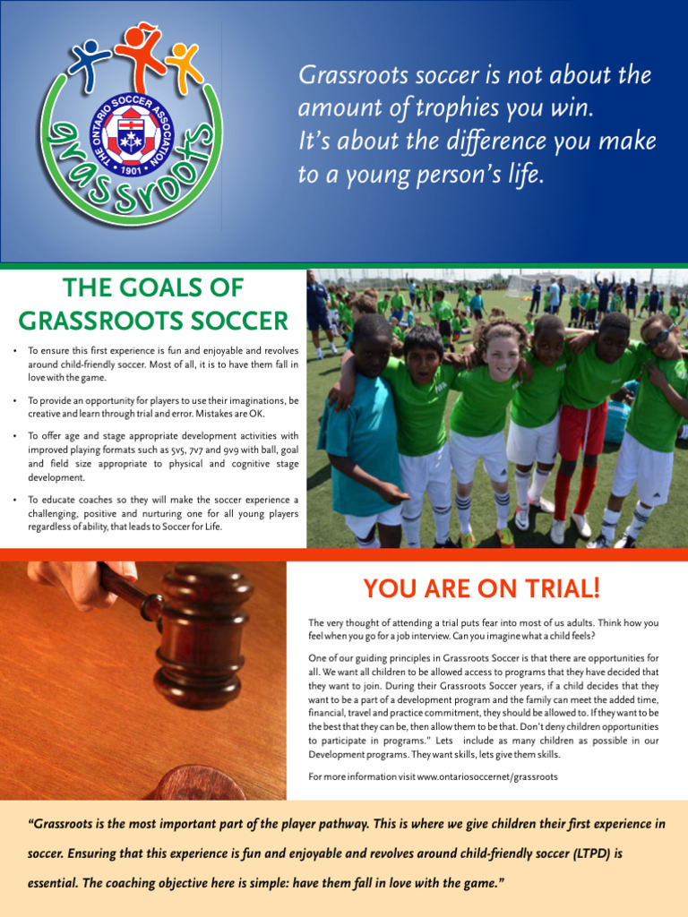 What Is Grassroots Soccer | PDF | Experience | Sports