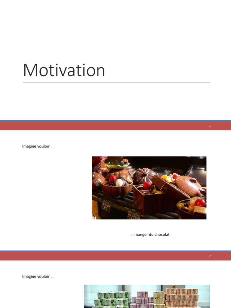 Comprendre la Motivation et ses Théories | PDF | Motivant | Motivation