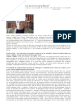 O socialismo é uma doutrina triunfante - Entrevista Antonio Candido