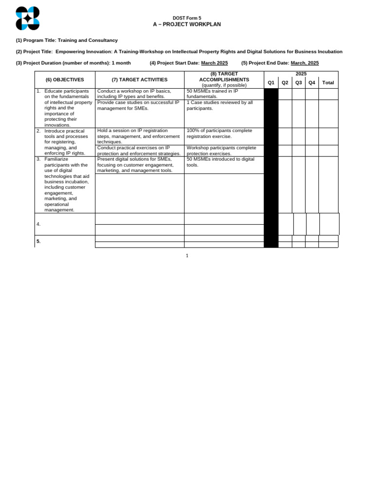  draft workplan ip pdf policy business