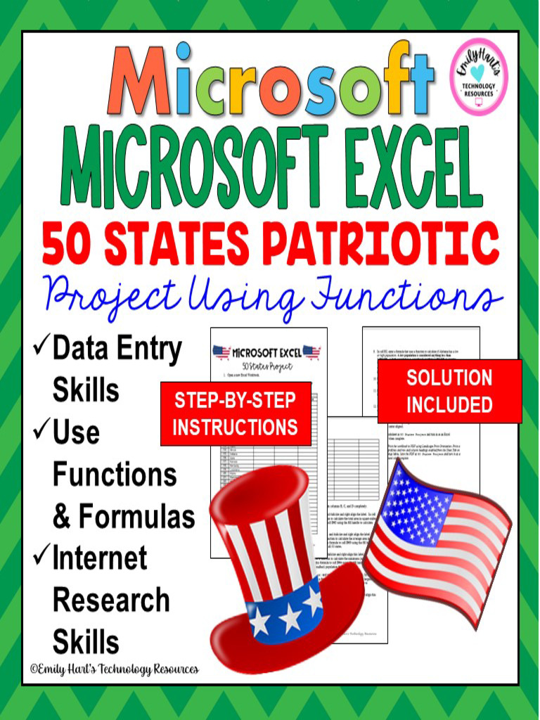 Microsoft Excel 50 States DIRECTIONS | PDF | Southern United States | U ...