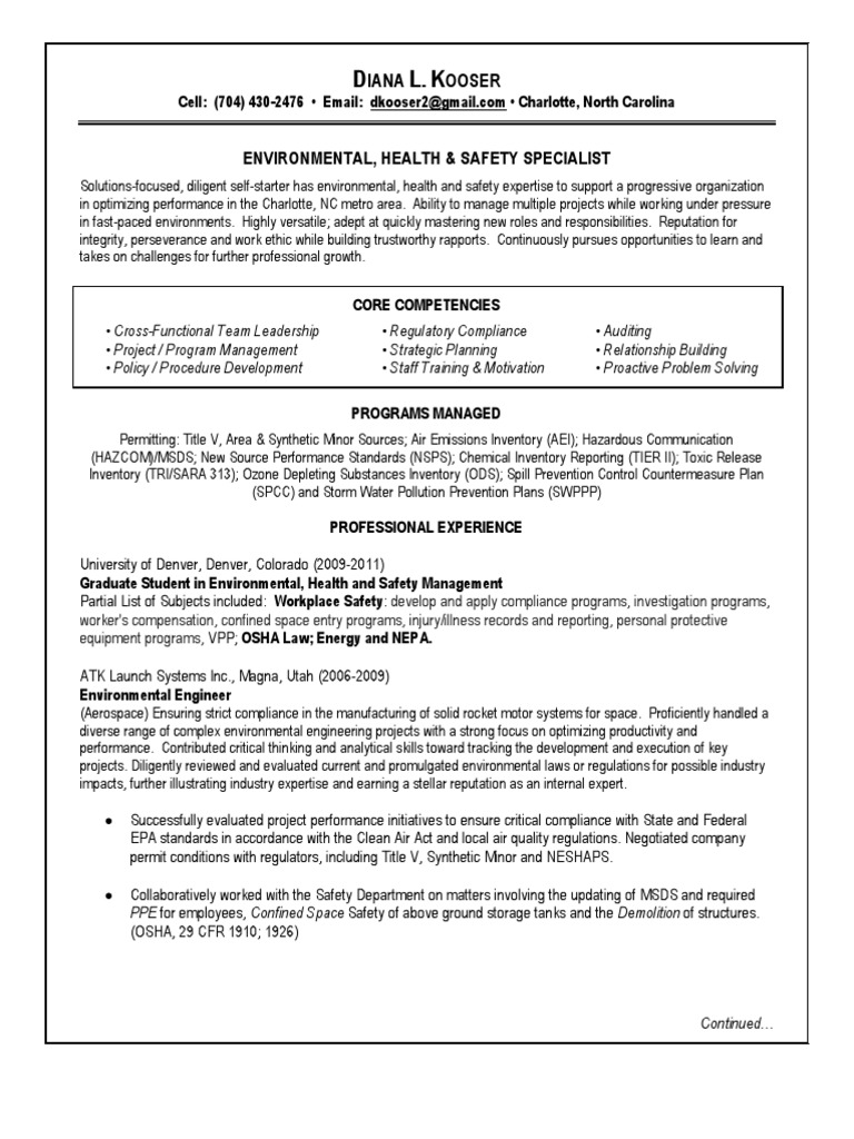 Environmental Engineering Expertise | PDF | United States Environmental ...